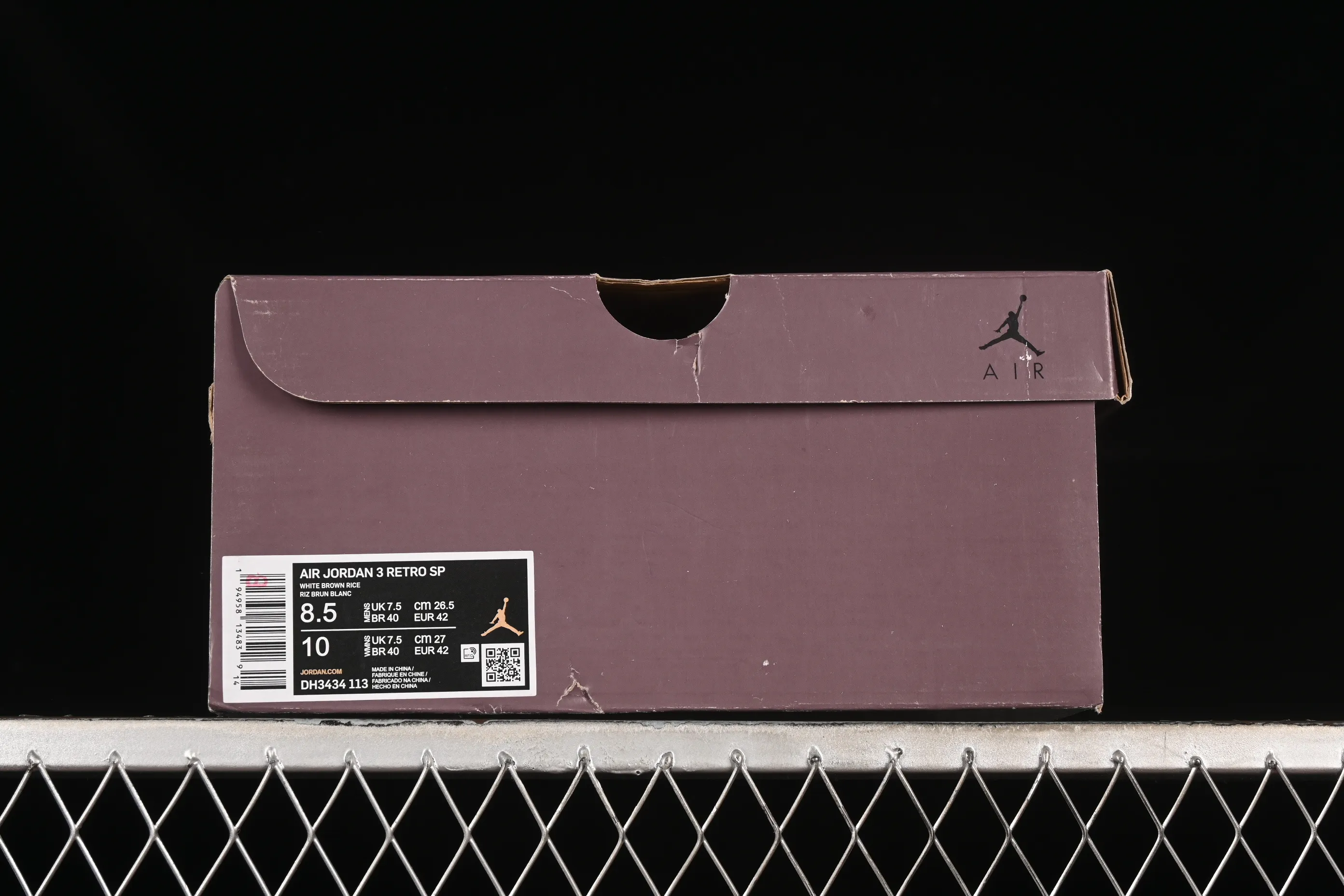 All Categories Air Jordan Jordan Series Basketball Shoes Air Jordan 3 Special Price #ZG Version Air Jordan 3 Retro "Baimoka" AJ3 Joe 3 White Mocha DH3434-113